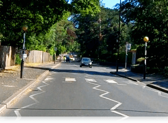 Zebra crossing sign - Theory Test