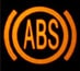 ABS warning light