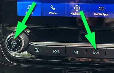 Ford touchscreen not working