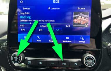 Frozen Ford screen