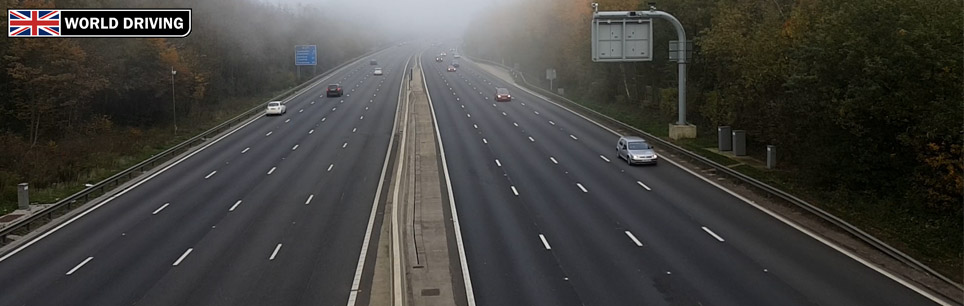 Joining and leaving a motorway