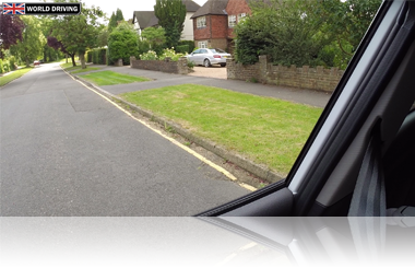 Reversing on the turn in the road refence point