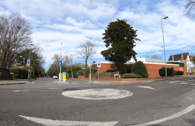 Mini-roundabout