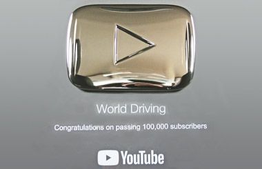 World Driving YouTube award